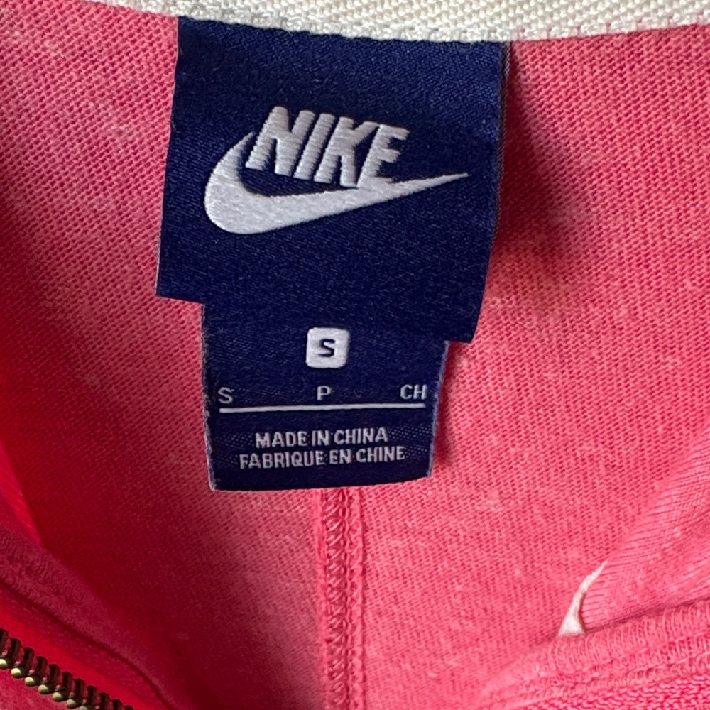Nike Salmon/Pink Hoodie with White Accents - Picture 4 of 4